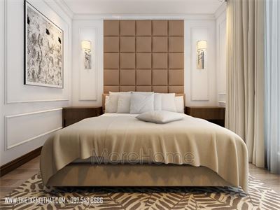 Phòng ngủ khách sạn 3 sao hiện đại