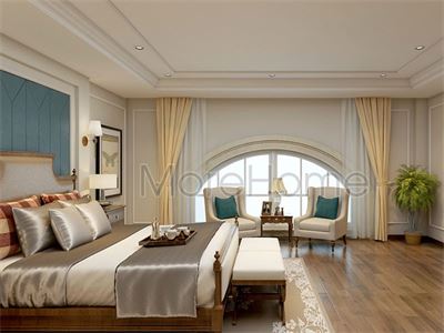 Phòng ngủ khách sạn 5 sao tân cổ điển