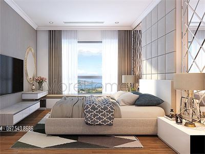 Nội thất phòng ngủ khách sạn 4 sao cao cấp