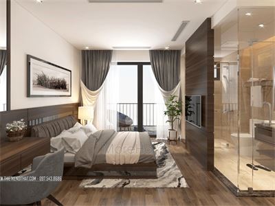 Thiết kế phòng ngủ khách sạn tại Hà Nội