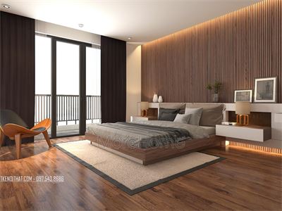 Phòng ngủ khách sạn hiện đại cao cấp