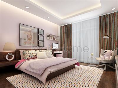 Thiết kế nội thất nội thất phòng ngủ khách sạn hiện đại, sang trọng