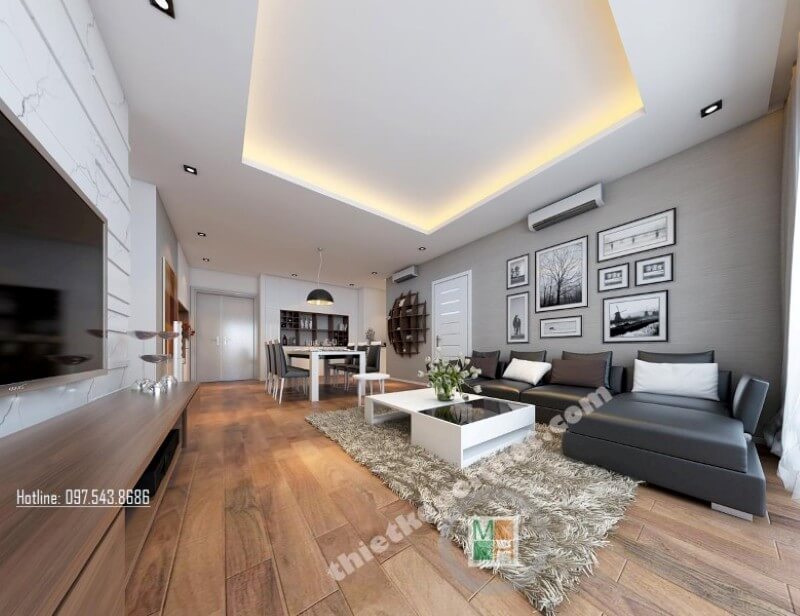 Thiết kế nội thất Vinhomes Ocean Park