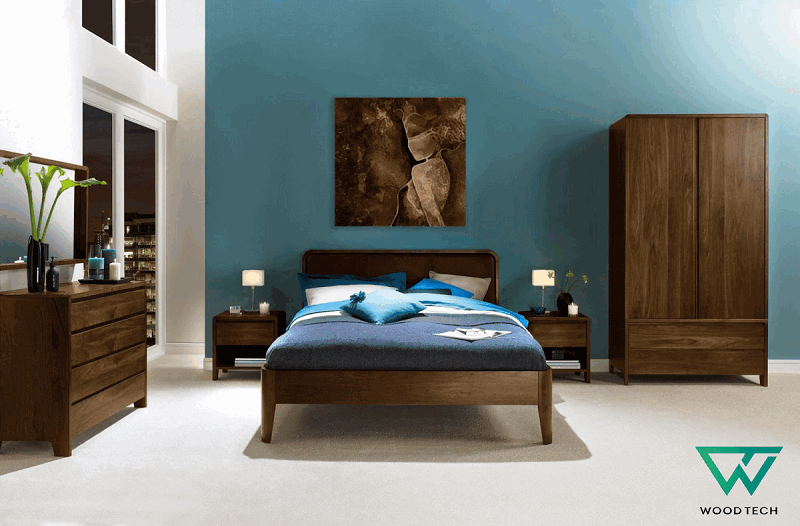 . Tại MoreHome, mẫu giường ngủ có thiết kế đơn giản, tiện nghi và được làm từ gỗ óc chó, gỗ tự nhiên hoặc gỗ cao cấp đều được ưa chuộng.