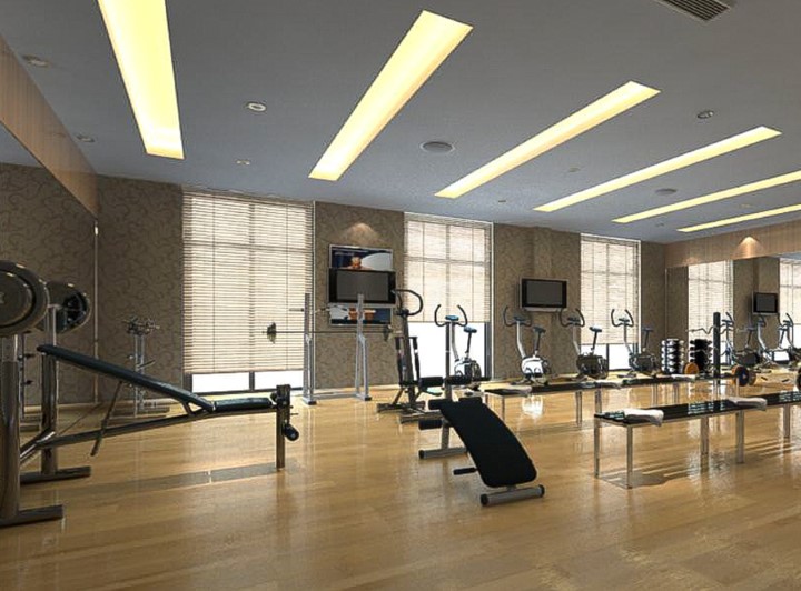 Thiết kế phòng tập GYM khách sạn 5 sao