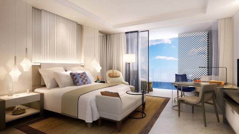 Nội thất phòng ngủ khách sạn 5 sao hiện đại Nội thất phòng ngủ khách sạn 5 sao hiện đại