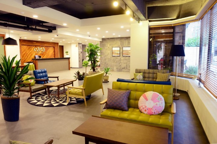 Sảnh khách sạn mini